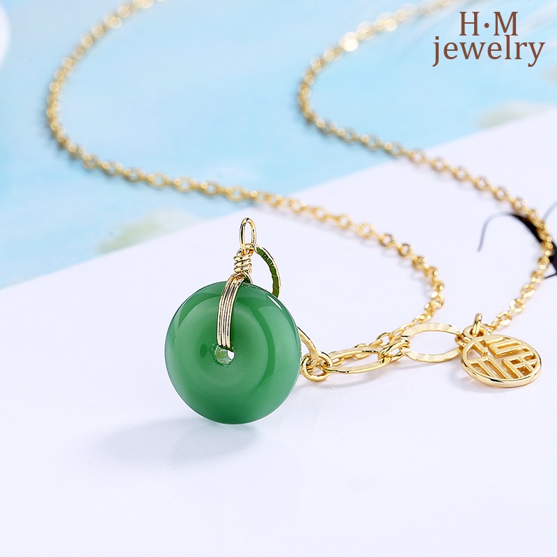 Dây Chuyền Mặt Thẻ May Mắn Phong Cách Vintage