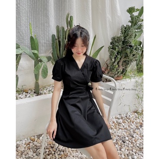 ĐẦM CHÉO NGỰC THẮT HÔNG CÓ TÚI