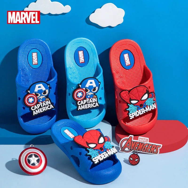Dép Đi Trong Nhà Chống Trượt Hình Người Nhện Disney Dễ Thương Cho Bé
