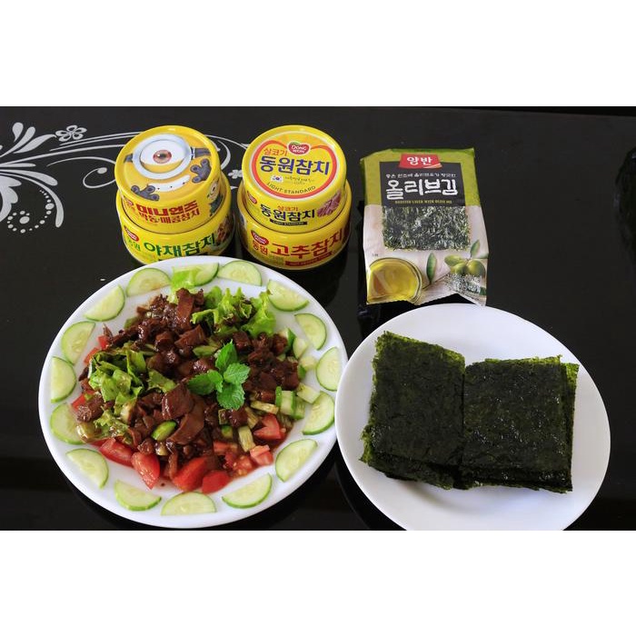 Cá ngừ Rau Củ Dongwon Lon 100Gr - Sản Xuất Theo Công Nghệ Hàn Quốc