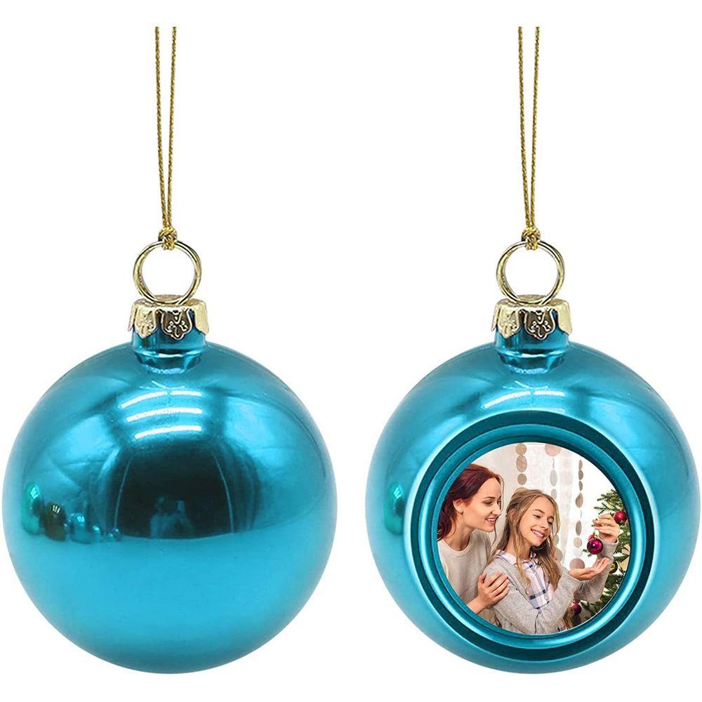 CONOPERY Quả Châu 4 / 6 / 8CM Trang Trí Giáng Sinh Mới Với Vòng Treo Chống Vỡ