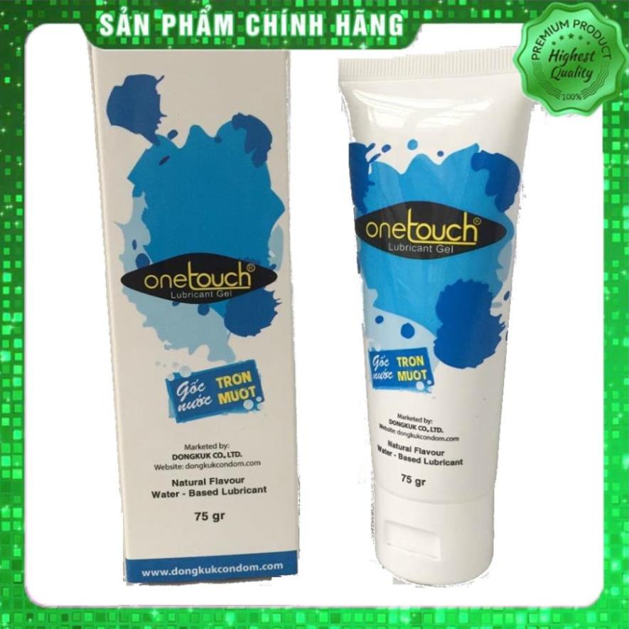 Gel bôi trơn Gốc nước Trơn mượt OneTouch - 75ml  XMARVEL