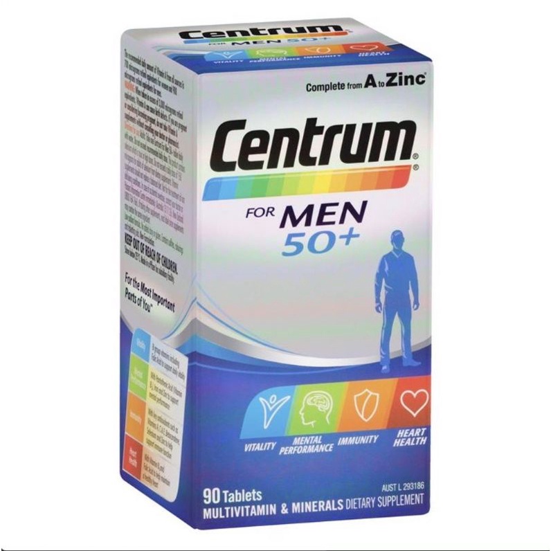 Centrum for Men 50+ lọ 90 viên