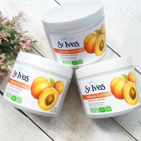 Tẩy Tế Bào Chết ST.IVES ACNE CONTROL APRICOT SCRUB Chính Hãng