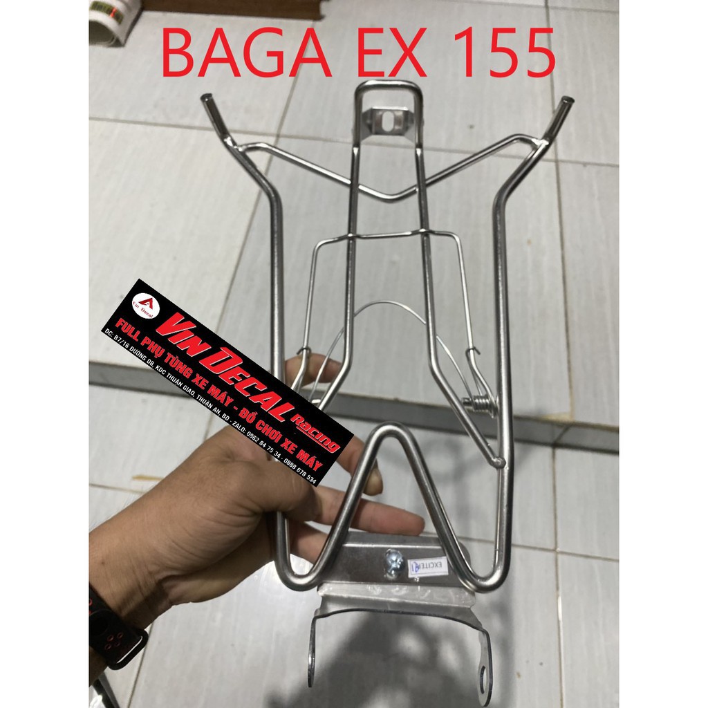 Baga Ex 155 VVA 10 ly lắp như zin không chế - dochoixemay