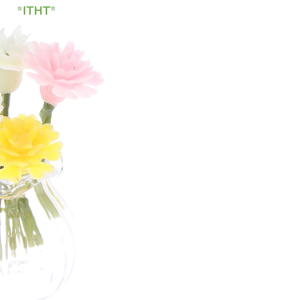 Bình Hoa Mini Tỉ Lệ 1 / 12 Trang Trí Nhà Búp Bê Mới