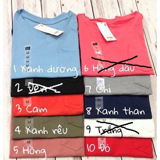 Áo pull trơn cổ tim Uni