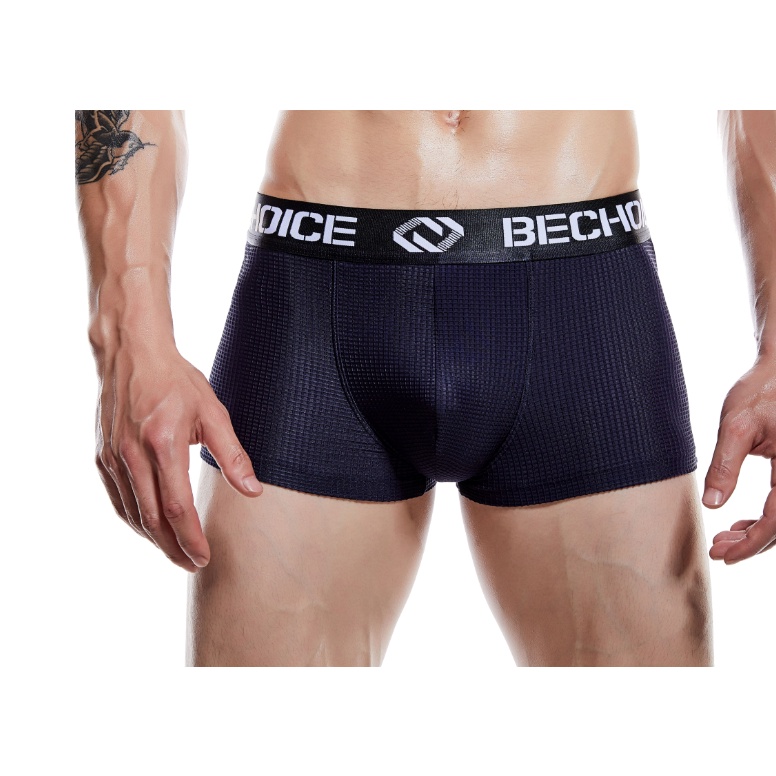 Quần Lót boxer Lưng Thấp Thoáng Khí Hợp Thời Trang Cho Nam