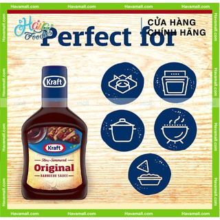 [HÀNG CHÍNH HÃNG] Sốt Thịt Nướng BBQ Original KRAFT 510gr