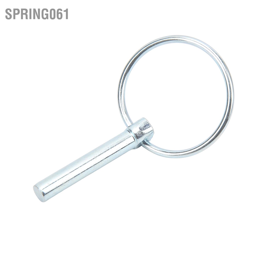 Spring061 10 cái Ghim vòng Kẹp thép carbon Vòng ghim hình tròn liên kết Khóa chốt cho xe đạp tải Xe kéo thuyền Máy