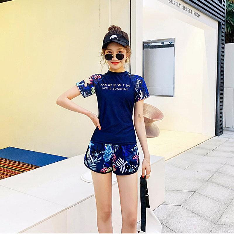 Bộ Đồ Bơi Tay Ngắn Phong Cách Hàn Quốc Cho Nữ | BigBuy360 - bigbuy360.vn