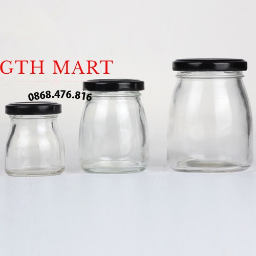 Hũ Xoắn Đựng Mật Ong, Gia Vị 250ml-Hũ Trụ 100ml-GTH Mart