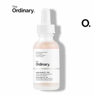 Tinh chất THE ORDINARY Giúp Tẩy Da Chết Mụn Đầu Đen Chứa Lactic Acid 5% + HA 30ml