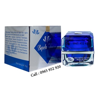 Kem bạch tiên b2 trắng da mặt ngày và đêm 25g
