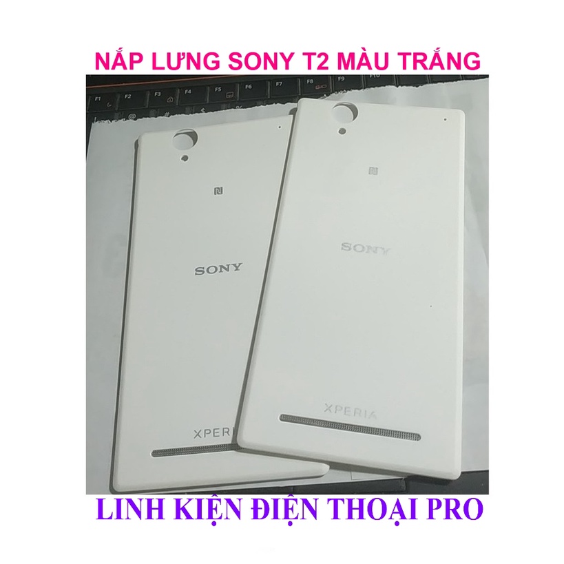 NẮP LƯNG SONY T2 MÀU TRẮNG