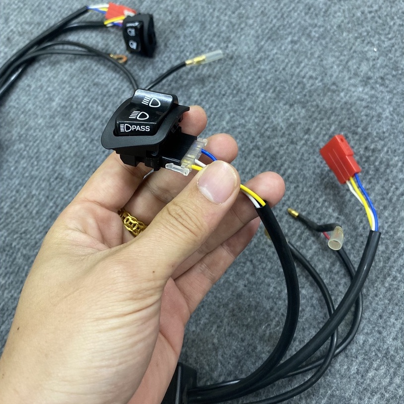 Bộ Mạch Tắt Đèn Xe cho các dòng xe đời mới :  Wave - Vision ( Kèm Pasing đá đèn )