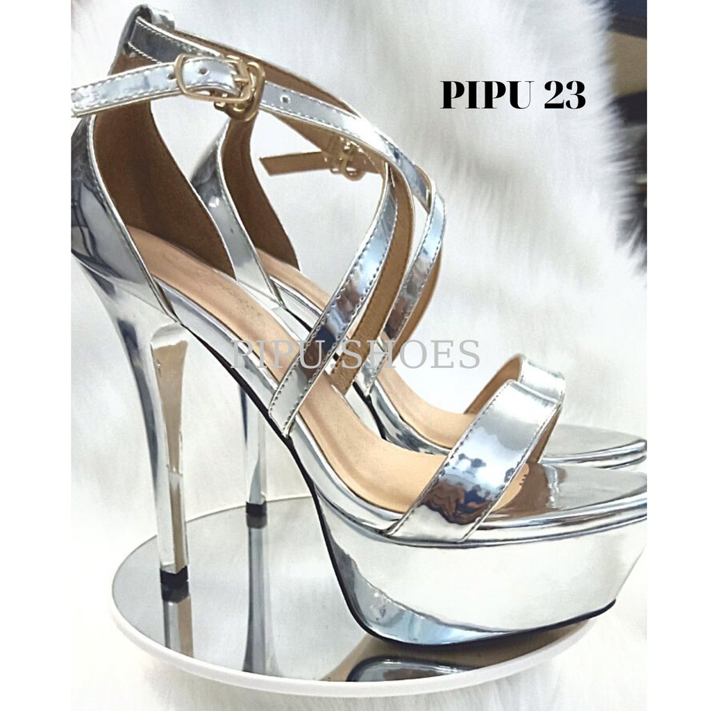 Giy cao gót đế đúp 13cm & 14cm ,sandal cao gót nữ trên 10cm catwalk hoa hậu,giày cưới