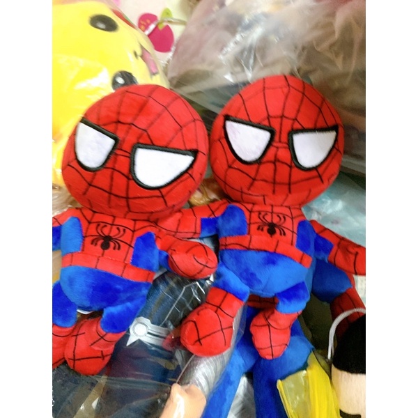 Siêu anh hùng bằng bông đầu tròn 25 cm