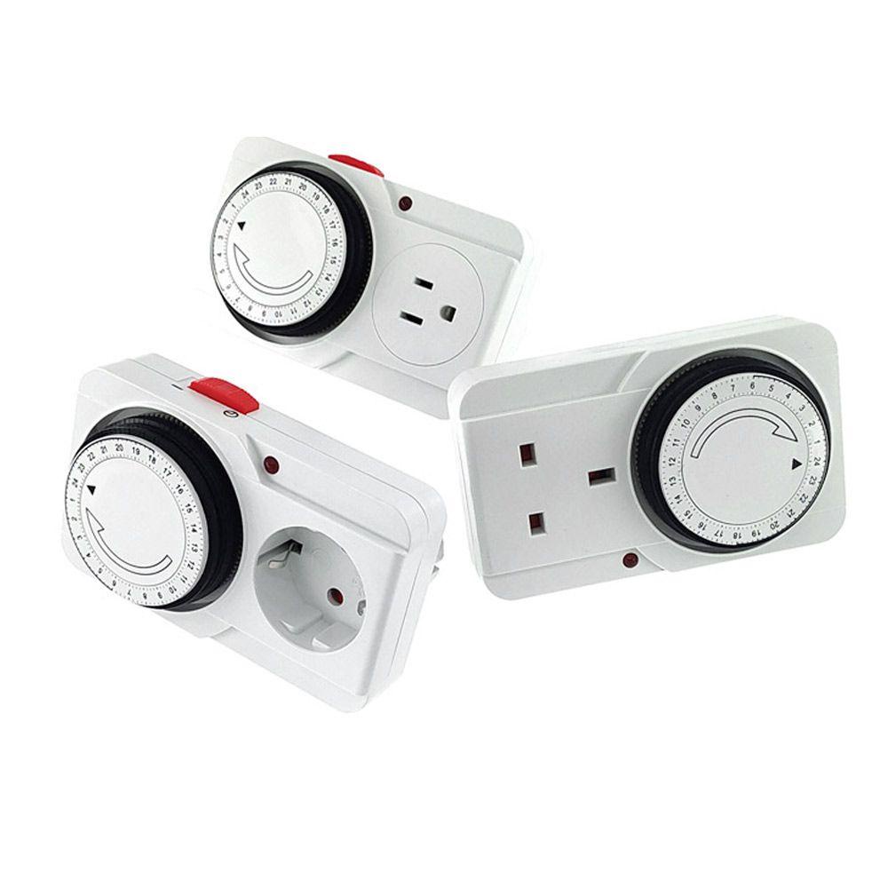 Ổ Cắm Điện Hẹn Giờ 24 Giờ Tiện Dụng