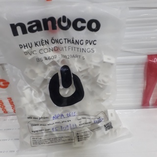 Kẹp ống phi 16 nanoco bịch 100 cái