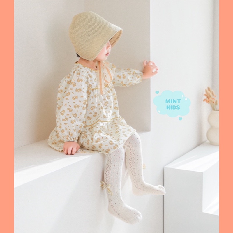 Quần Tất Cho Bé Gái, Quần Tất Lưới Cho Bé Cao Cấp Nemo Baby Vải Lưới Mềm Mại, Thoáng Khí, Cho Bé 0 Đến 4 Tuổi QT-01
