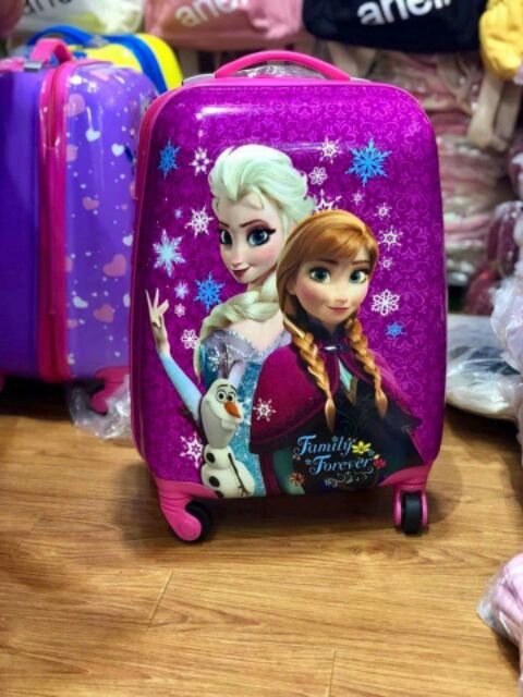 Vali kéo cho bé du lịch chân xoay 360•