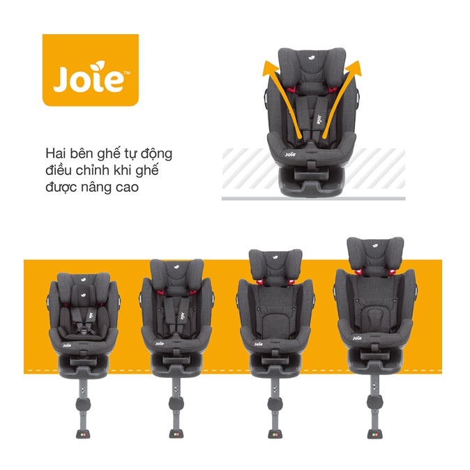 Ghế ngồi ô tô trẻ em Joie Stages ISOFIX Pavement