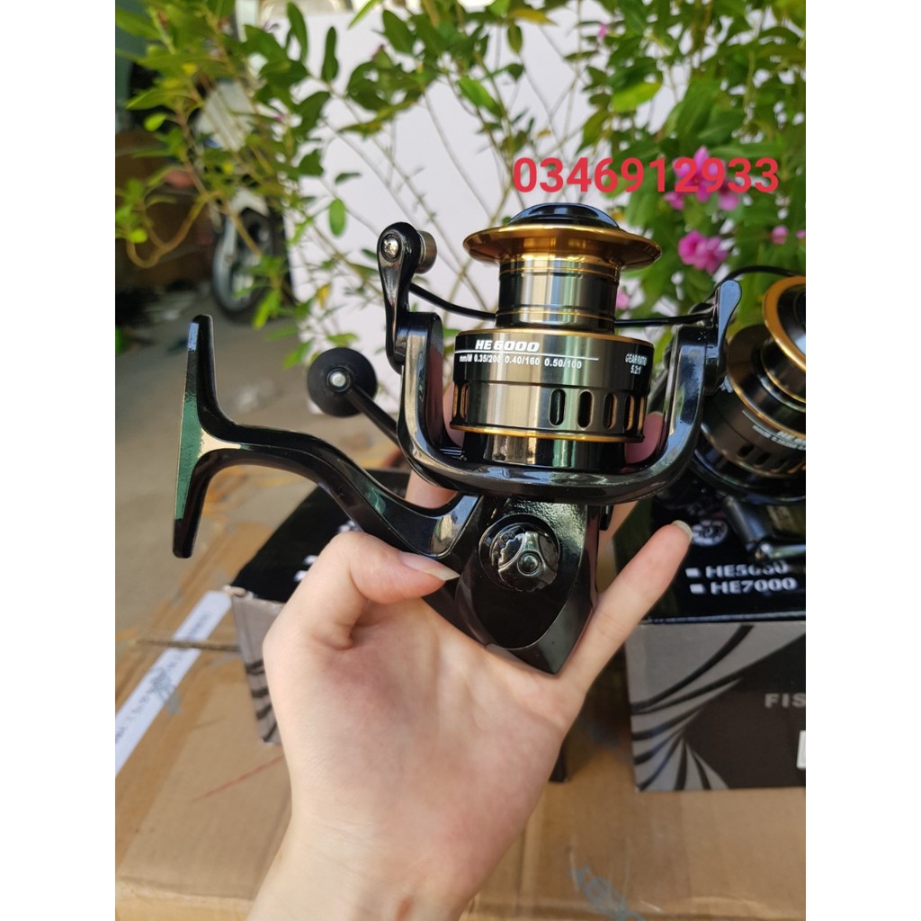 Máy câu FISHING REEL HE1000--7000