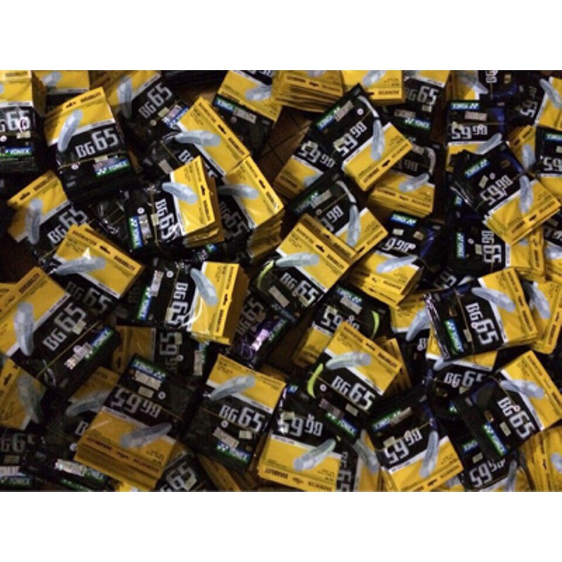 DÂY CƯỚC CĂNG VỢT YONEX BG 65 đủ 3 TEM CHÍNH HÃNG- Nhà phân phối chính hãng- Sport Huế