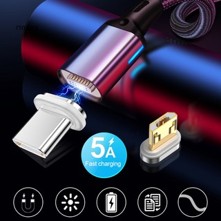 Cáp Sạc Nhanh Nam Châm Cổng Micro Usb 3.0 Cho Android Iphone