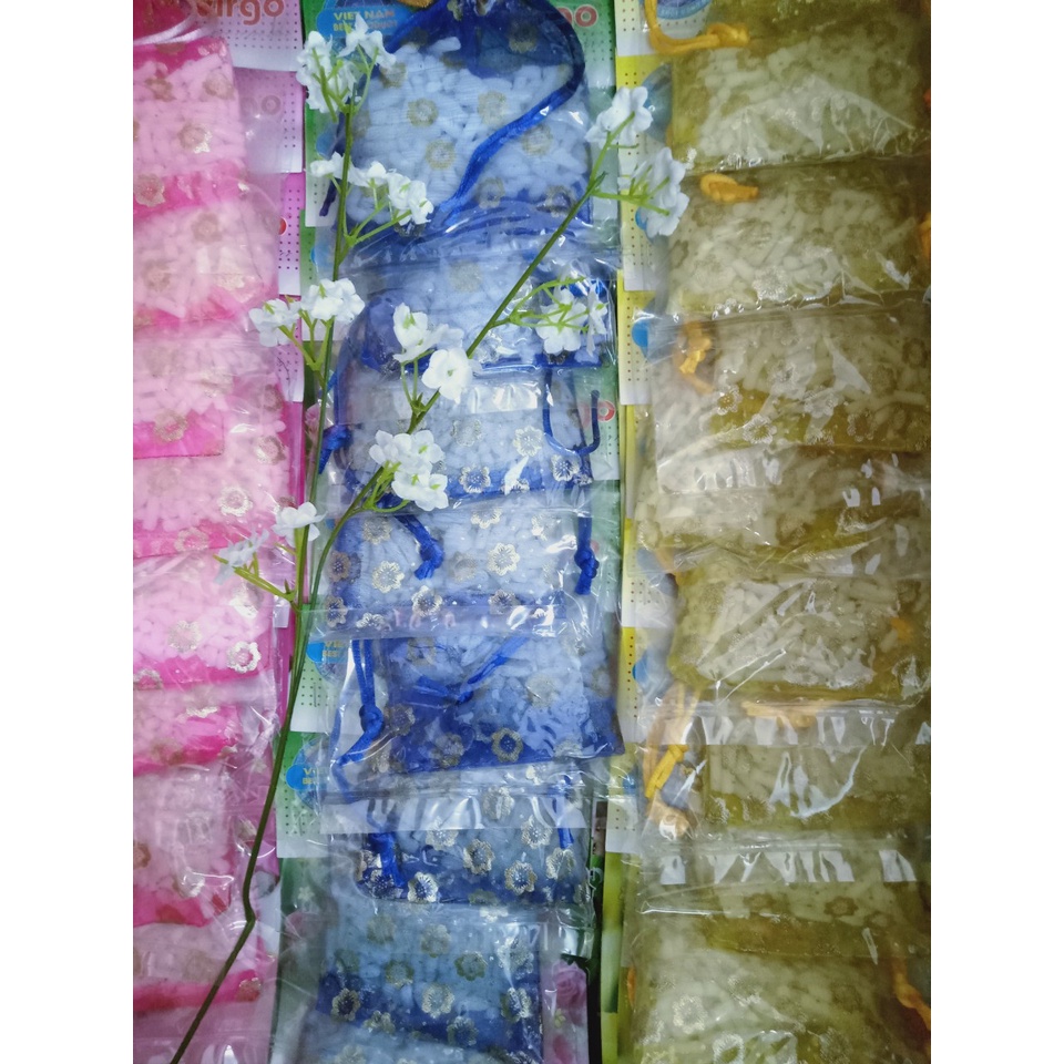 Túi thơm Virgo, túi thơm treo tủ quần áo, thơm phòng, thơm xe 3 mùi hương