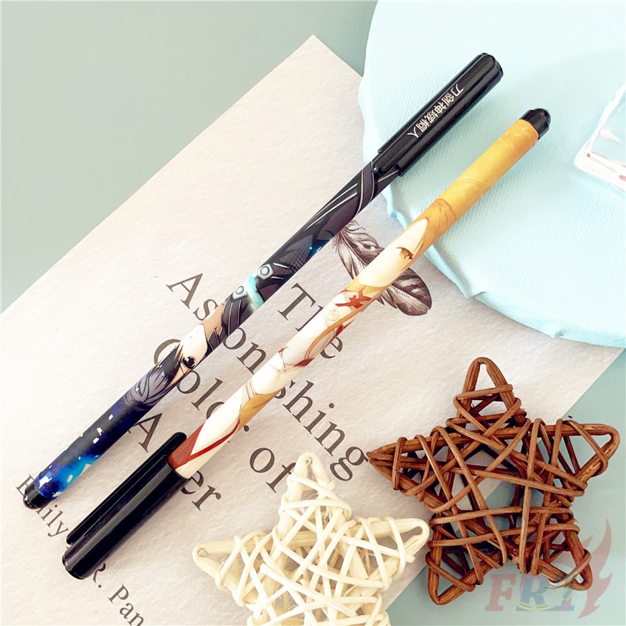 ❀ Bút In Hình Anime Sword Art Online Q-1 Độc Đáo ❀ 1 Bút Mực Nước SAO Kirito / Yuuki Asuna