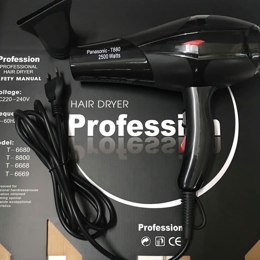 Máy Sấy Tóc PA.NA Hai Chiều Nóng Lạnh 2500w Siêu Khoẻ, Chuyên Dụng Cho Các Salon. Hàng Chính Hãng