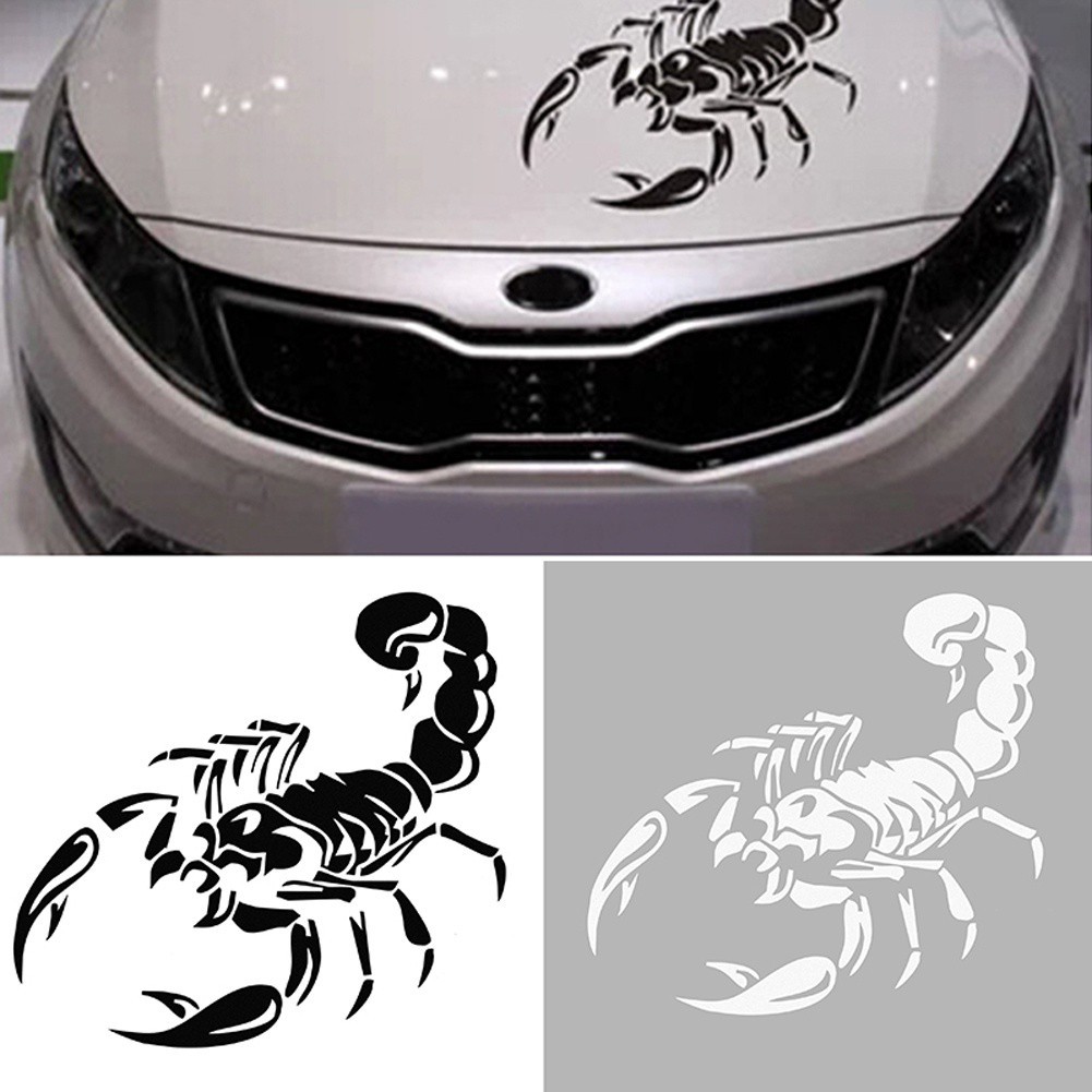 Decal trang trí xe hơi hình bọ cạp