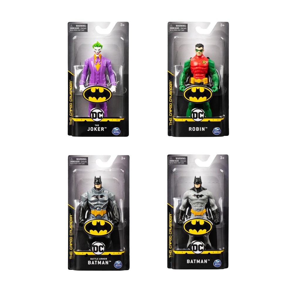 Mô hình Người Dơi - Batman chính hãng Spin Master cao 6inch ~ 15cm