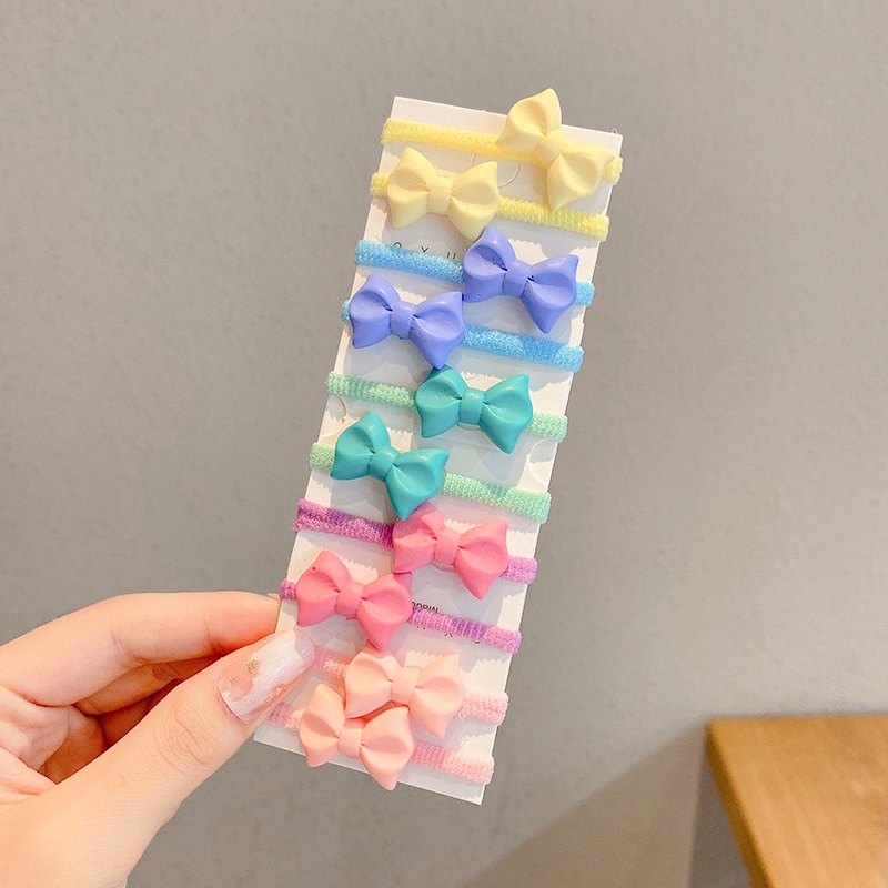 Dây Cột Tóc Hình Thỏ Dễ Thương Cho Bé Gái