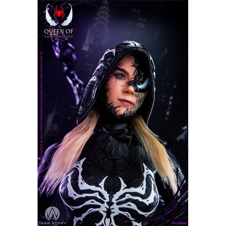 Mô hình 1/6 War Story She-Venom Queen of the Dark Spider phiên bản cao cấp