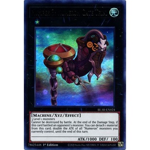 Thẻ bài Yugioh - TCG - Number 3: Numeron Gate Trini / BLAR-EN024'