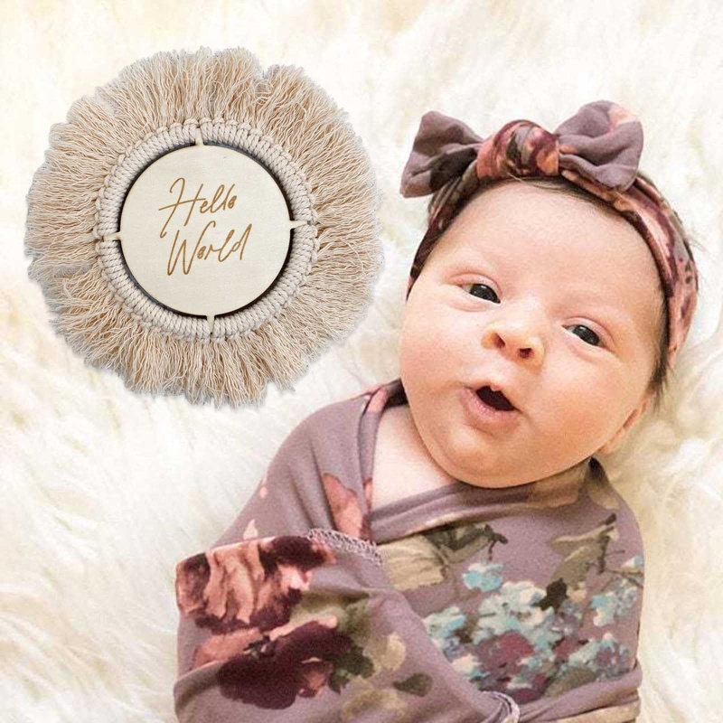 Thẻ Ghi Chú Hình Tròn Dùng Làm Quà Tặng Sinh Nhật Cho Bé