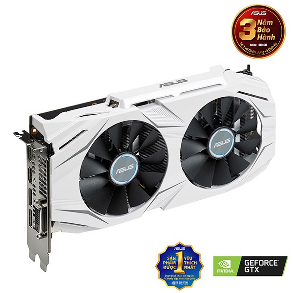 Card màn hình VGA ASUS GTX 1060 Dual-GTX1060-6G bảo hành 3 tháng Viễn Dương Computer