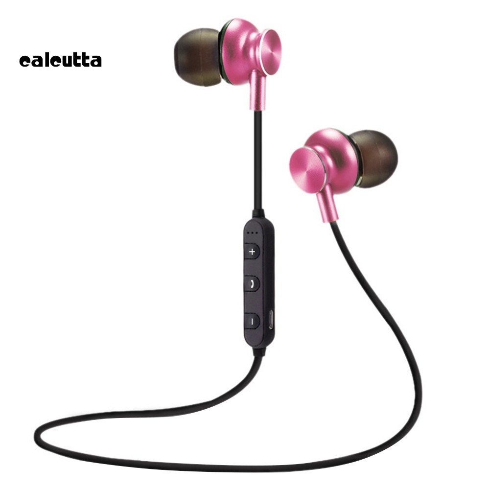 ✡EJ✡M6 Sports Neckband In-ear Magnetic Ear Tips Phone Wireless Bluetooth Earphones