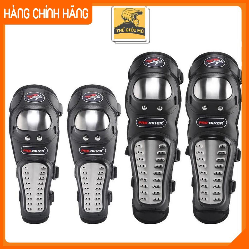 GIÁ TẬN GỐC - Bộ Giáp inox Probiker 4 miếng - Hàng đi phượt cực chất