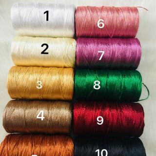 Sợi ribbon chuyên móc túi