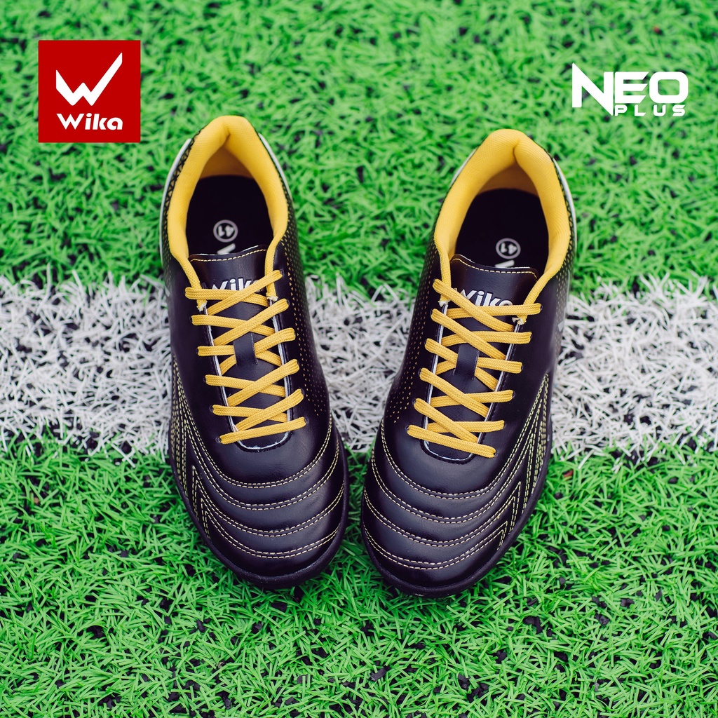 Giày Bóng Đá Wika Neo Plus ( Tặng Tất ) Chính Hãng Chất Liệu Da Phu Cao Cấp Đã Khâu Toàn Bộ Đế Thiết Kể Nhỏ Gọn Ôm Chân