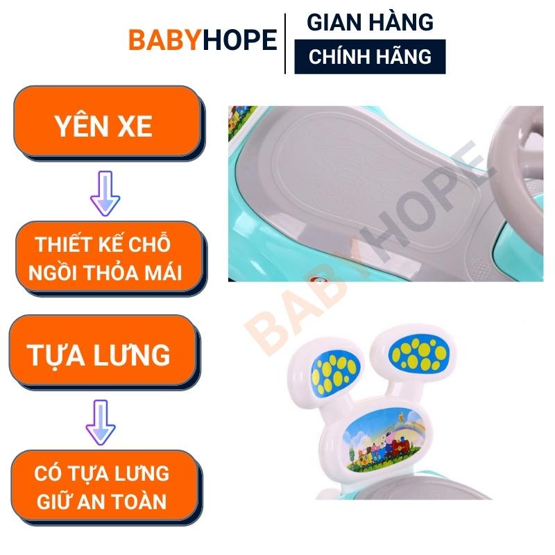 Xe chòi chân cho bé 1 tuổi 2 tuổi tập đi MINION có nhạc, đèn, tựa lưng CAO CẤP