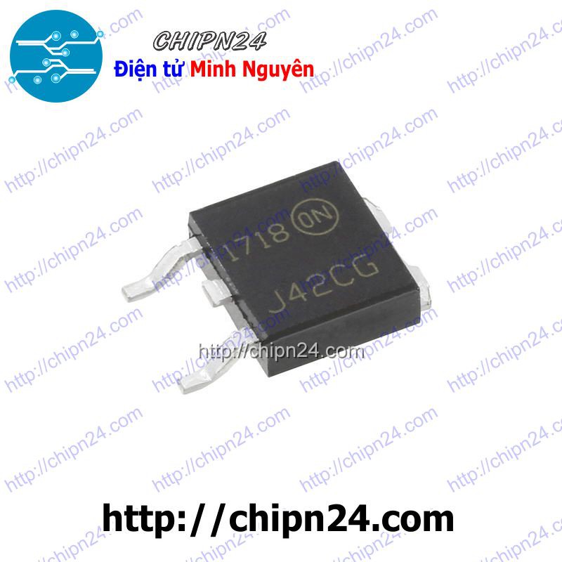 [2 CON] Transistor Dán MJD42C TO-252 PNP 6A 100V (SMD Dán) (MJD42 J42CG TIP42C TIP42)