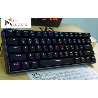 Bàn phím cơ GK61 - RGB, switch quang học