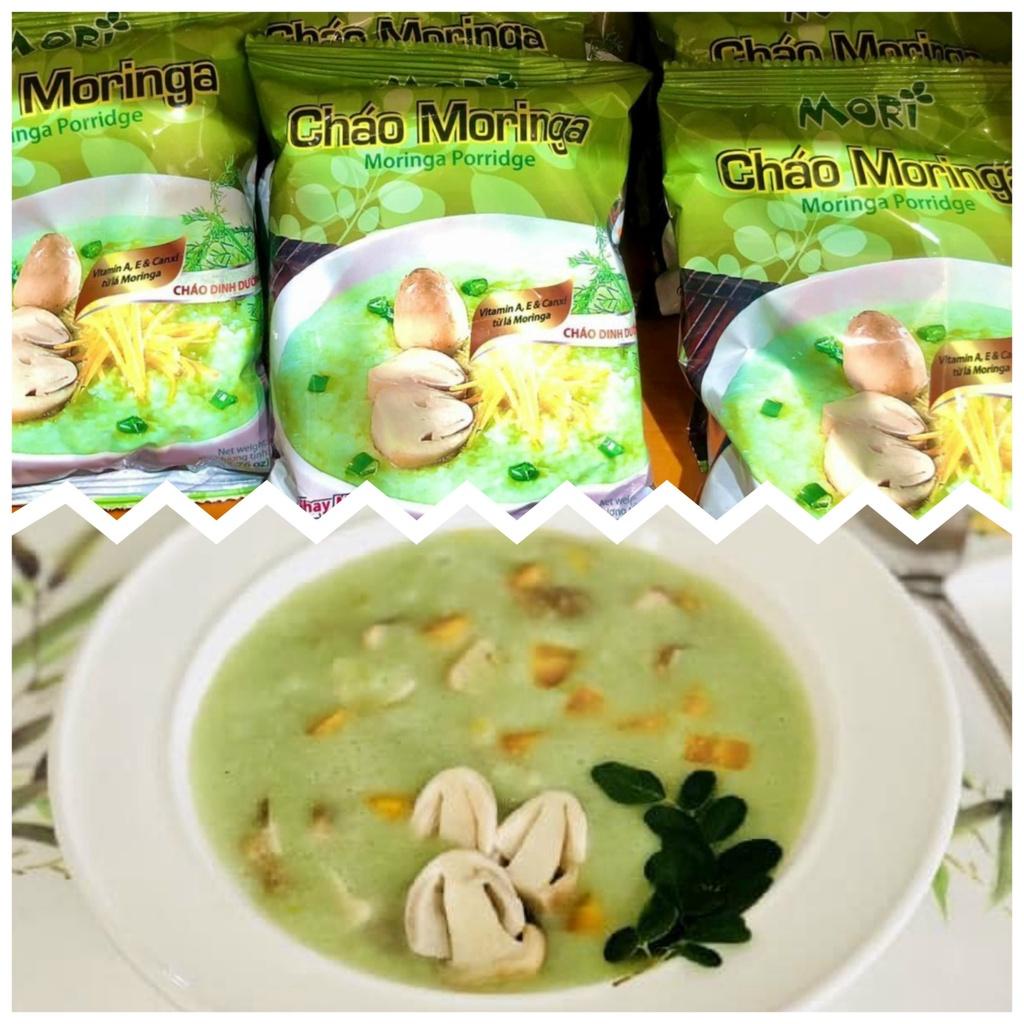 Cháo ăn liền chùm ngây Moringa-chay