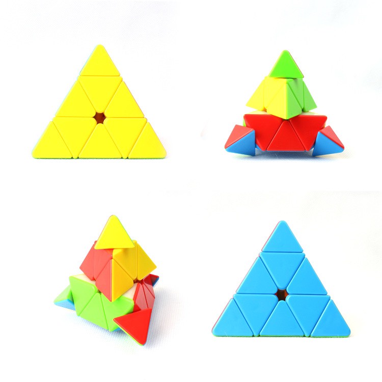 Rubik Biến Thể Fanxin Master Pyraminx 3*3 Pyramind 3 Tầng Rubic Tam Giác Đồ Chơi kỹ năng cho trẻ