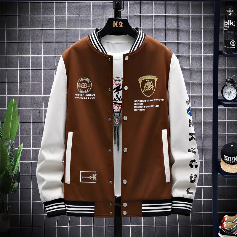 ÁO KHOÁC BOMBER NAM HỌA TIẾT CỰC NGẦU THIẾT KẾ SANG TRỌNG CÁ TÍNH &quot; THỜI TRANG NAM CAO CẤP &quot;